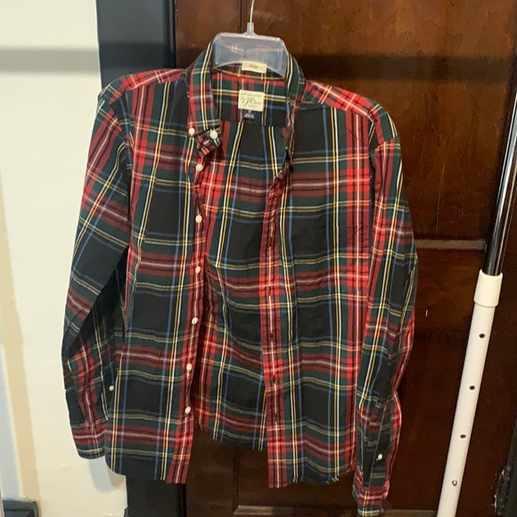 J. Crew Medium Slim Long Sleeve Dress Shirt